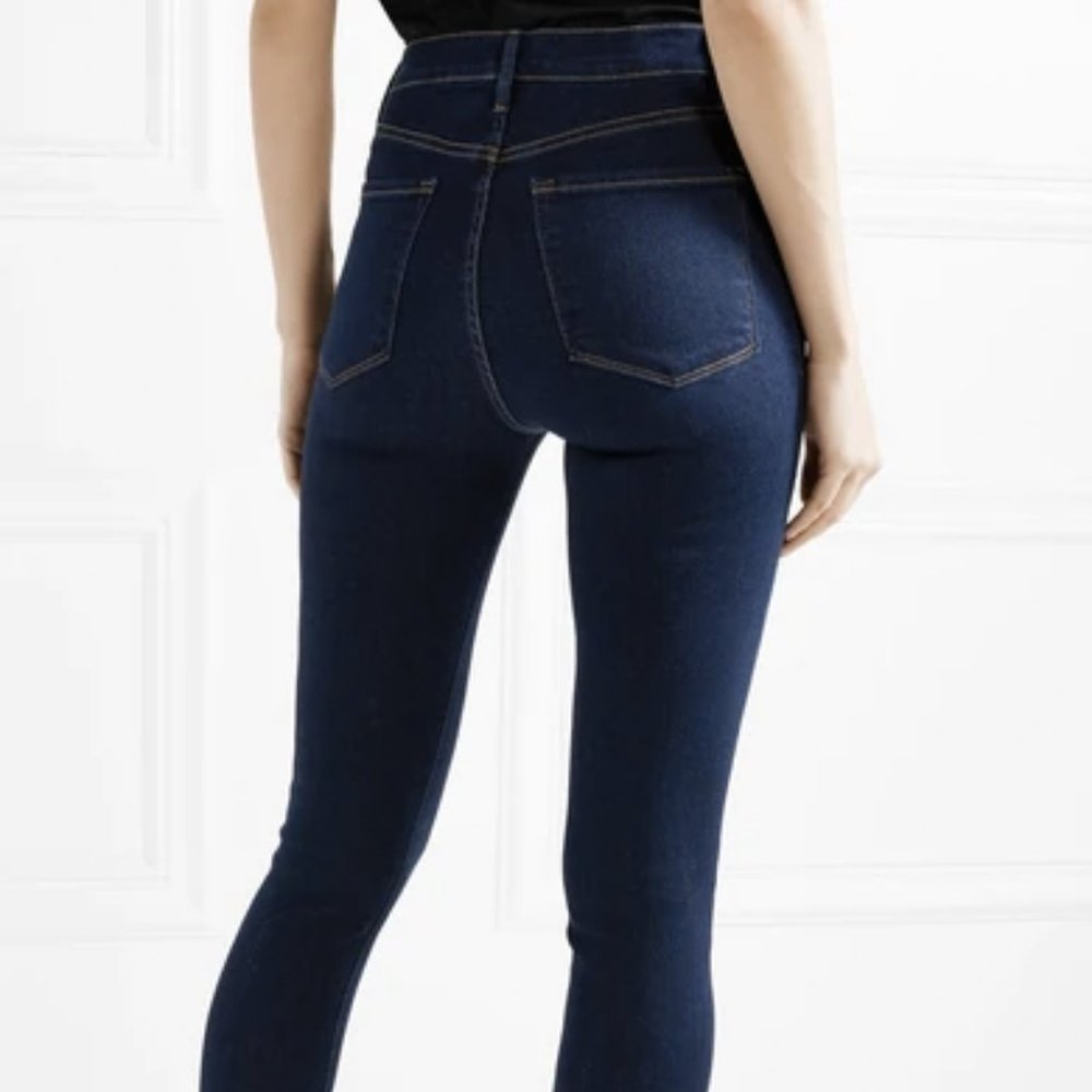 Frame Denim Ali High Rise Skinny Jeans
